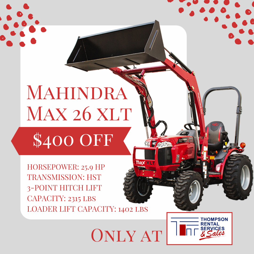 discount mahindra tractor package deal